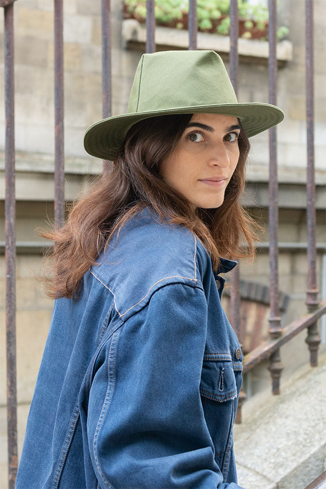 CHAPEAU VERT CACTUS