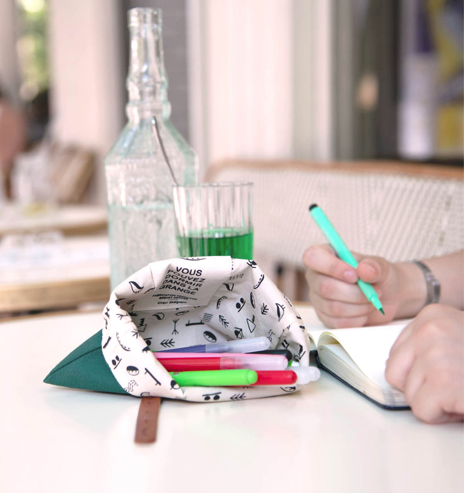 CYPRESS GREEN PENCIL CASE