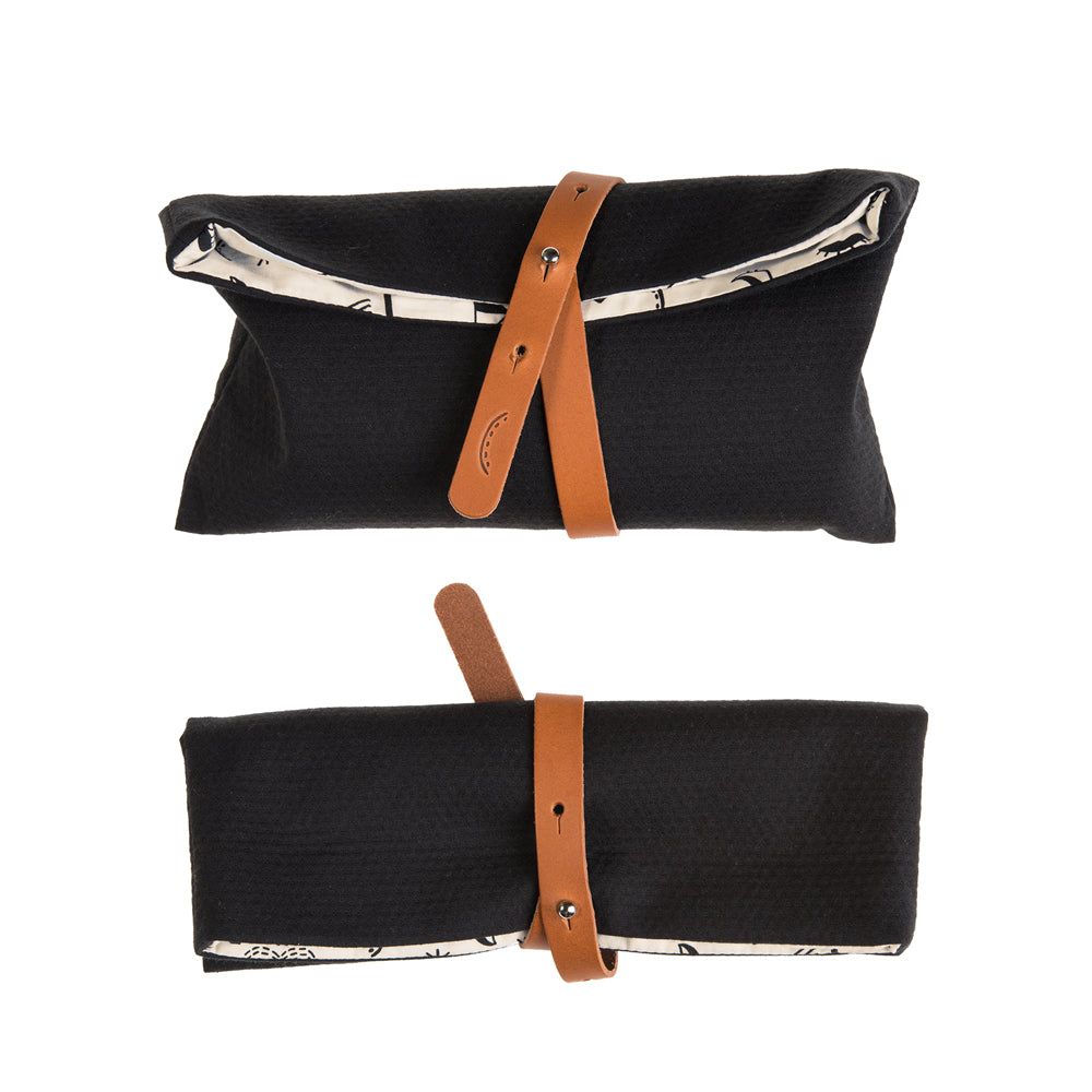 CHARCOAL BLACK PENCIL CASE