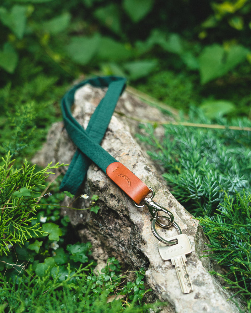 CYPRESS GREEN LONG KEY RING