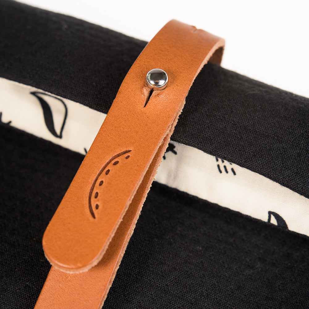 CHARCOAL BLACK PENCIL CASE