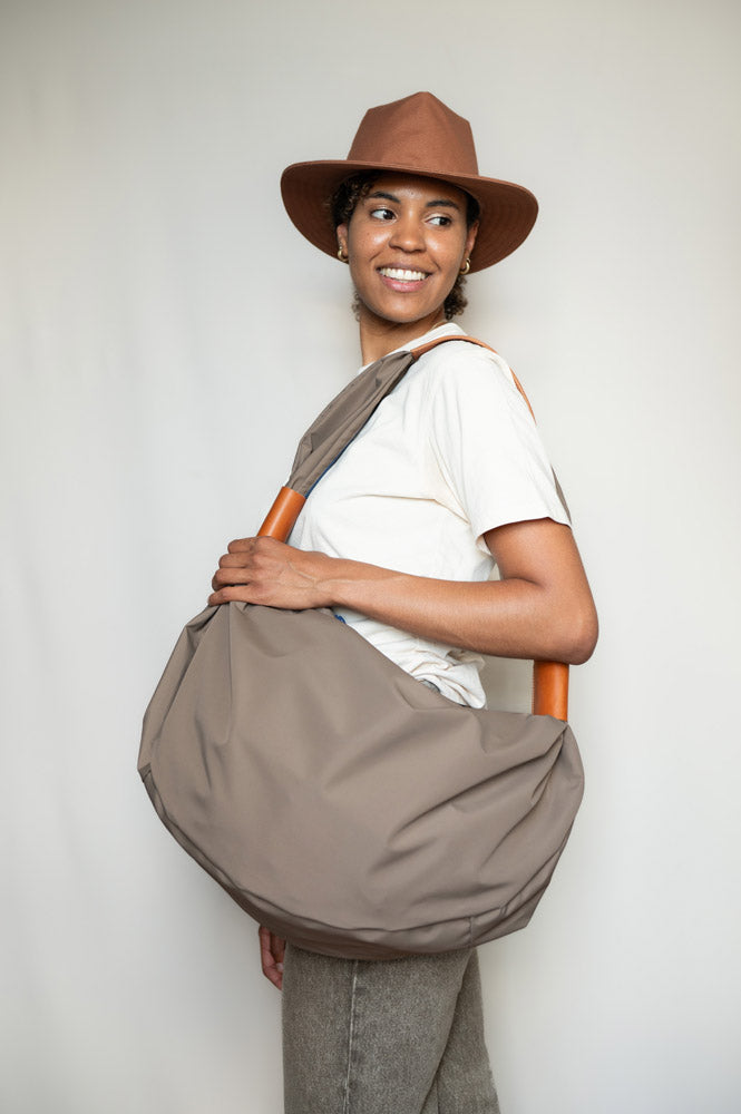 BALUCHON PLUME MARRON GLACÉ - Précommande