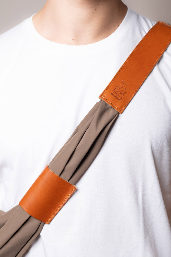 BALUCHON PLUME MARRON GLACÉ - Précommande