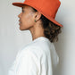 BURNT ORANGE HAT