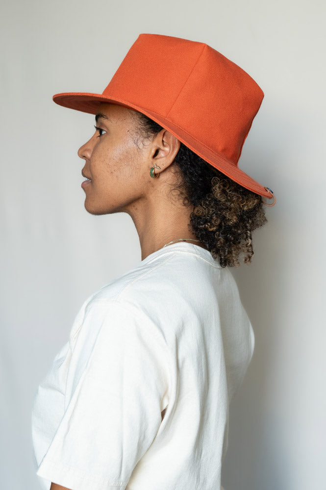 BURNT ORANGE HAT