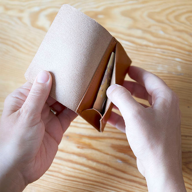 PORTEFEUILLE MINIMALISTE WHISKY