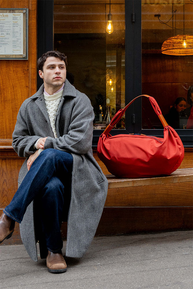 PLUME BRICK-COLORED WEEKENDER - New !