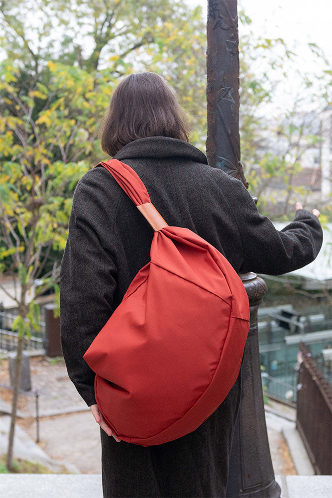 PLUME BRICK-COLORED WEEKENDER - New !
