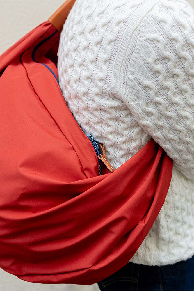 PLUME BRICK-COLORED WEEKENDER - New !