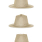 CREAM-COLOURED HAT