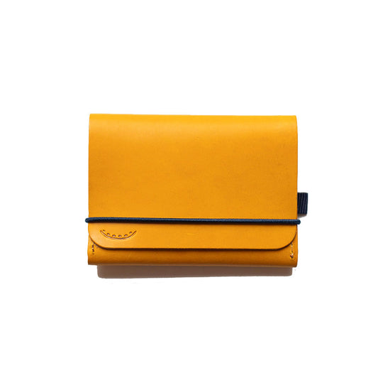 MINIMALIST SAFFRON YELLOW WALLET
