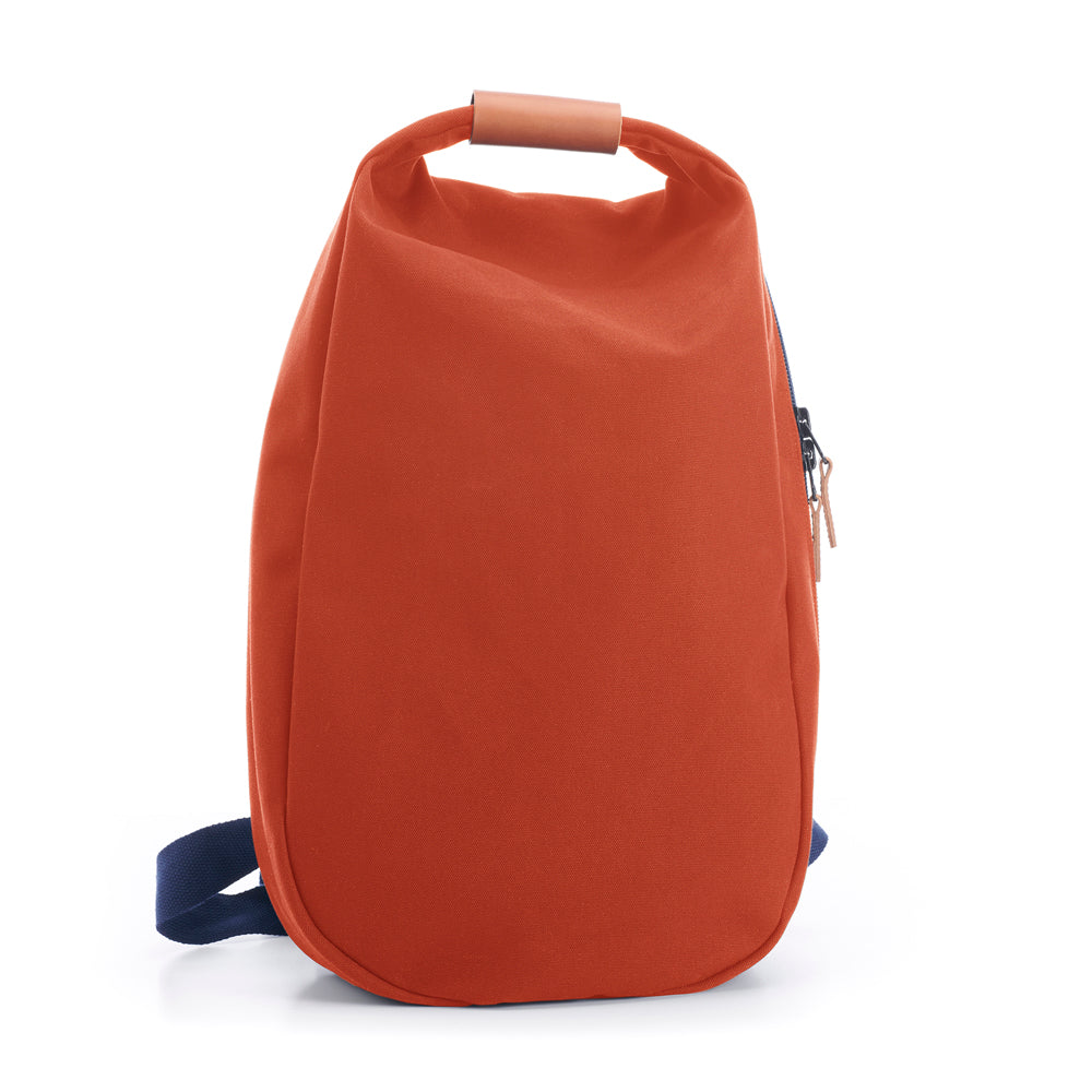 SAC À DOS ORANGE BRÛLÉ